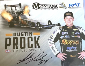 Original Autographed Photo /Austin Prock NHRA NATIONAL CHAMP - Picture 1 of 5