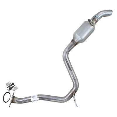 Stainless Steel Exhaust Resonator Tail pipe fits: 2009-2012 Toyota RAV4 2.5L - Image 1 of 4