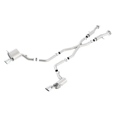 Escape trasero Borla 140633 ATAK Cat para Jeep Grand Cherokee SRT 2015-2021 6,4 L V8 Foto 1 de 4