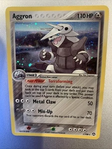Pokémon TCG Aggron 1/108 Power Keepers Holo Rare - Bild 1 von 2