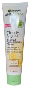Garnier Clearly Brighter Argan Nut Gentle Exfoliating Cleanser Vitamin C 4.7 Oz - Picture 1 of 2