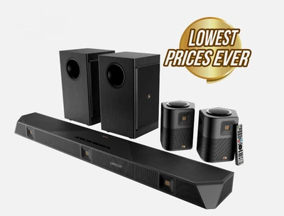 Nakamichi Dragon 11.4.6 Home Surround Sound System with Dolby Atmos & DTS:X Pro