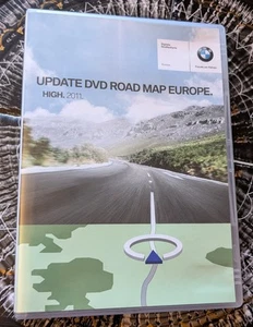 BMW Update Road Map Europe 2011 Navigation DVD T1000-16955 Vintage Motoring - Picture 1 of 6