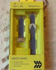 All In Motion Purple And Clear Watch Band For Apple Watches 38/40/41mm - Zdjęcie 1 z 4