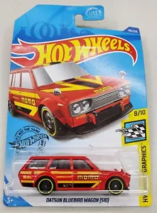 HOT WHEELS - DATSUN BLUEBIRD WAGON (510) MOMO #146/250 JDM - Picture 1 of 2