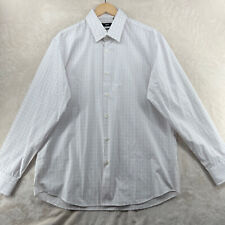 Hugo Boss Men's Size 17.5=34/35 Check Regular Fit Long Sleeve Casual Dress Shirt