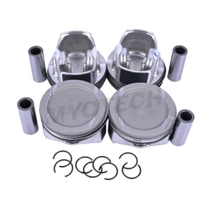 FOR VAUXHALL ASTRA J CORSA D/E INSIGNIA MOKKA MERIVA A14NET 1.4 TURBO PISTON X 4 - Picture 1 of 9
