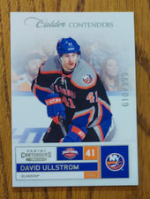 David Ullstrom (Islanders) 2011-12 Panini Contenders #185 ROOKIE card /999