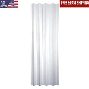 Contemporary Accordion Door W/ Magnet Easy Install Multi Fold Divider 24-36in US - Picture 1 of 6