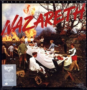 NAZARETH - MALICE IN WONDERLAND LP - (new red vinyl reissue promo) - SALVO391LP - Picture 1 of 2