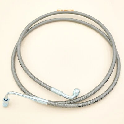 Manguera de freno trenzada trasera izquierda para Polaris RZR 800 2008 2009 2010 2011-2014 Foto 1 de 2