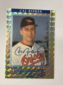 1992 Donruss Elite The Signature Series Cal Ripken Jr Pack zertifiziert Auto/5000 - Bild 1 von 12