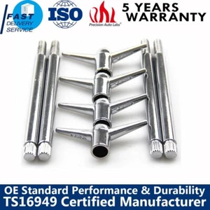 9824 Cubierta de válvula cromada Tuerca de ala Cubiertas de válvula superior en Y Pernos para Chevy V8 1/4" - Imagen 1 de 5