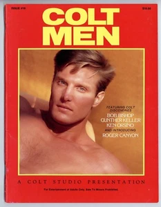 Colt Men #18 Roger Canyon, Ken Orsino 52pgs Jim French 1987 Gay Magazine M35534 - Picture 1 of 2