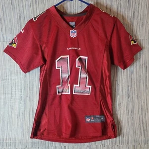 Arizona Cardinals Football Jersey Youth Size M Red Short Larry Fitzgerald #11 - Picture 1 of 11