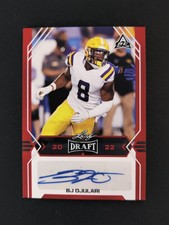 2022 Leaf Draft ARC BJ OJULARI Auto BA-BJO Red Parallel  - Cardinals LSU