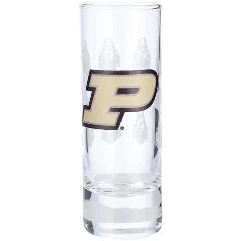 Purdue Boilermakers 2.5oz. Satin-Etched Tall Shot Glass Cover