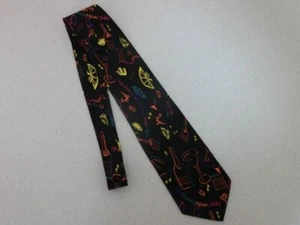 HENNESSY MARTINI COGNAC Silk Tie by VINUCHI - Picture 1 of 6