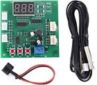 DC 12V 24V 48V PWM 4-Wire Fan Temperature Controller with Digital Display