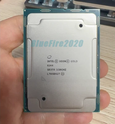 Intel Xeon Gold 6144 LGA 3647 CPU Processor 8-core 3.5GHz 24.75MB 150W SR3TR - Image 1 of 4