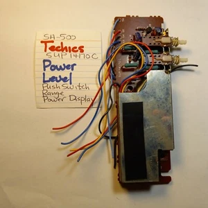 📈 TECHNICS 🎼 SUP14170-C POWER LEVEL PCB 🎼 SA-500 STEREO RECEIVER - Bild 1 von 4