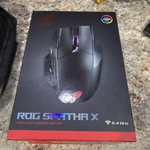 ASUSTek Gaming mouse wireless ROG Spatha X MMO 19,000dpi 12 buttons black - Bild 1 von 5