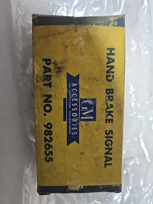 NOS 1964 - 1969 Oldsmobile F85 手刹信号配件套件 982655 — 第 1/3 张图片