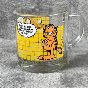 1978 Garfield McDonald’s Collectors Glass Coffee Tea Mug Vintage Retro Kitchen - Picture 1 of 7
