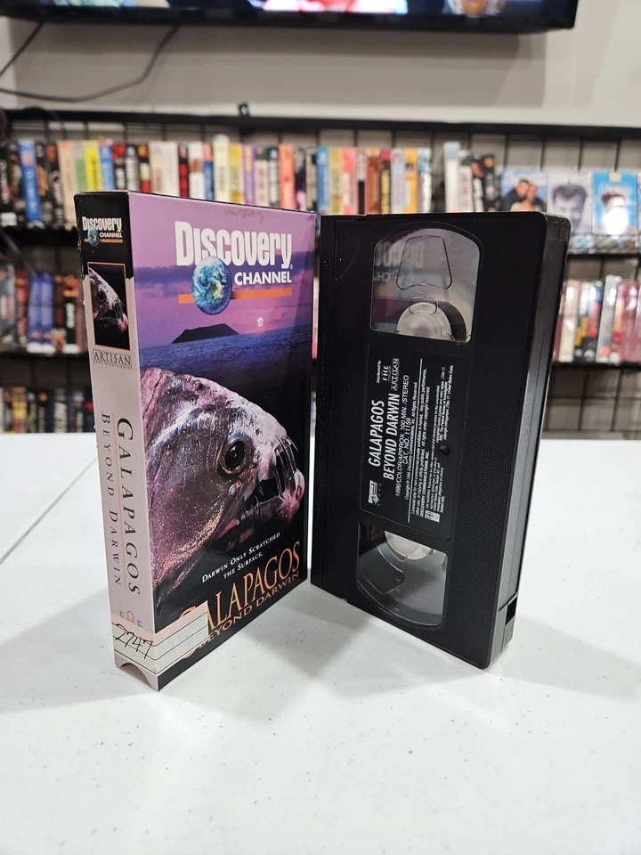 Galapagos Beyond Darwin VHS Movie Video Cassette Tape 🇺🇸 BUY 5 GET 5 FREE 📀 G - Image 1 of 1