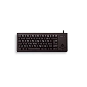 CHERRY Compact-Keyboard G84-4400 Tastatur USB, 83 Tasten Trackball (Englisch) sc - Bild 1 von 7