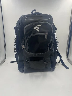 Bolso de béisbol juvenil Easton negro con múltiples compartimentos con percha y correas acolchadas Foto 1 de 4