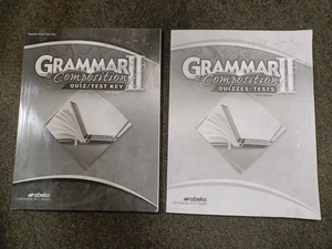 Abeka Grammar & Composition II Sixth Edition Quizzes/Tests and Quiz/Test Key - Picture 1 of 1