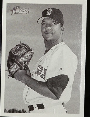 2001 Bowman Heritage Baseball Pedro Martinez #74 - Image 1 of 2
