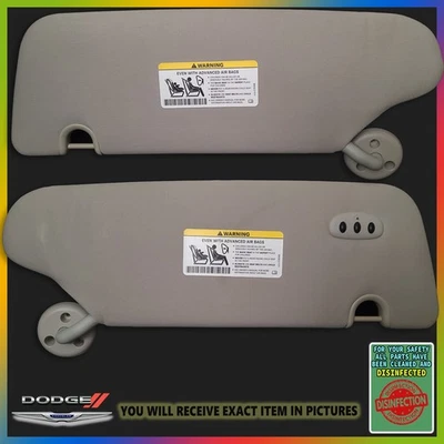 Dodge Grand Caravan Chrysler Town Country 2008-20 conjunto de parasol conductor pasajero Foto 1 de 4