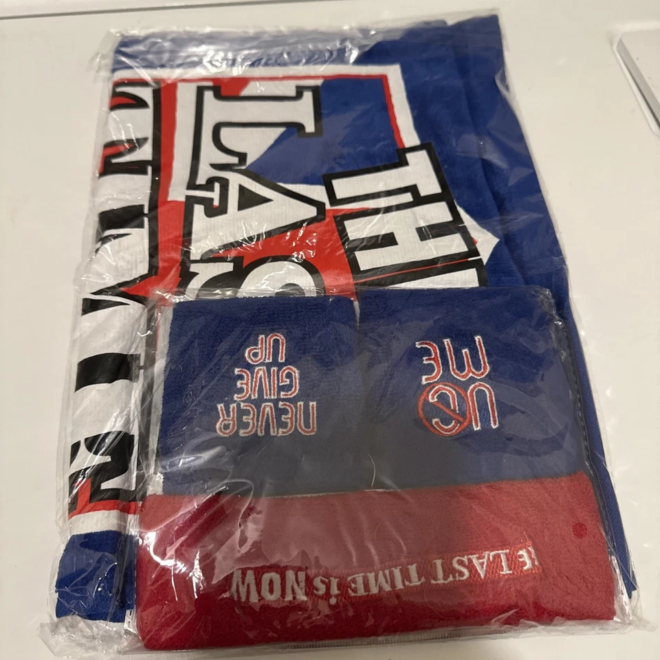 WWE подлинный John Cena прощальный тур 2025 Лондон толстовка и полотенце комплект - Изображение 1 из 1