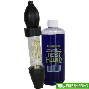 BT-500 Combustion Leak Test Kit Complete Fluid Blown Head Gasket Diagnostic Tool - Picture 1 of 1