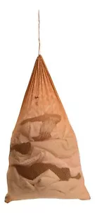Premium Heavy-Duty Mesh Laundry Bag - Clothes Hamper w/ Drawstring - Camel - Picture 1 of 1
