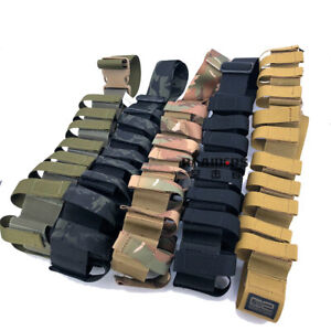 Adjustable Tactical Belt 40mm Grenade Belt Battery Pouch Tool Bag