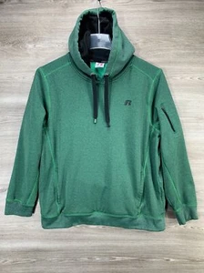 Sudadera con Capucha Russell Atlética Verde Pullover Bolsillos con Cordón L 42-44 - Imagen 1 de 7