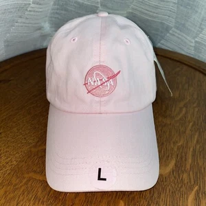 Cappello Kennedy Space Center NASA rosa berretto donna prateria montagna regolabile nuovo con etichette - Foto 1 di 12