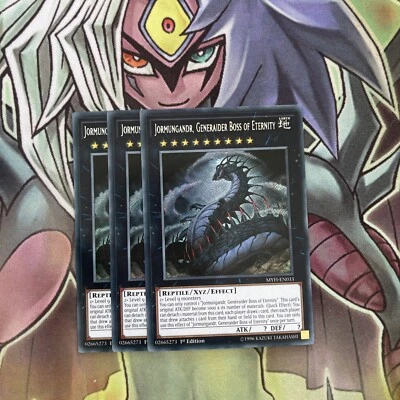 MYFI-EN033 x3 Jormungandr, Generaider Boss of Eternity Secret Excellent Yugioh - Image 1 of 2
