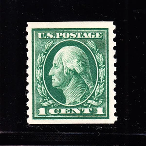 US 443 1c Washington Mint VF-XF OG NH SCV $65 - Picture 1 of 2