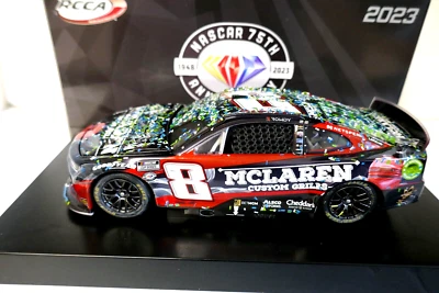 Parrillas personalizadas Kyle Busch McLaren 2023 Talladega Win color líquido 1/24 elite Foto 1 de 4