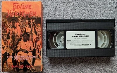 Divine Horsemen The Living Gods of Haiti VHS 1985 Haitian Vodou Voodoo Voudoun - Image 1 of 2