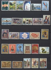 SPANISH ANDORRA - COMPLETE COLLECTION 1962/2009 ** / MNH - Picture 1 of 9