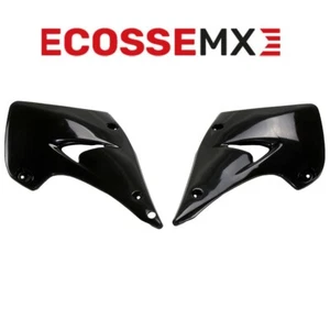 Cuchillas radiador Kawasaki KX250 KX125 2003-2008 negro 3738 001 - Imagen 1 de 7
