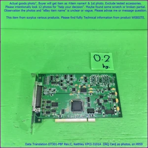 Traducción de datos DT301-PBF como foto, función similar Keithley KPCI-3101A, FedEx - Imagen 1 de 15