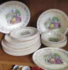 Portland Pottery Cobridge china-25 piece Job Lot: dishes, bowls,plates, platter