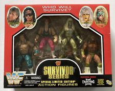 WWF Jakks Survivor Series Limited Edition 4-Pack Box Set, Warrior, Bret, HBK