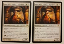 Mtg 2x Opal-Eye Konda's Yojimbo BoK Betrayers Kamigawa NM/M Legendary Creature
